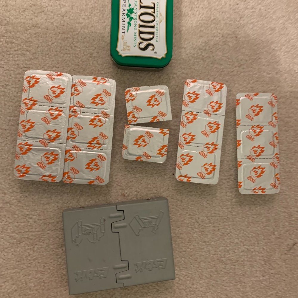 18 Esbit Fuel Tablets